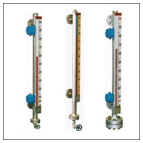 UHZ-517D40　磁翻柱液位計(jì)　（旁通管側(cè)裝、底部指示）